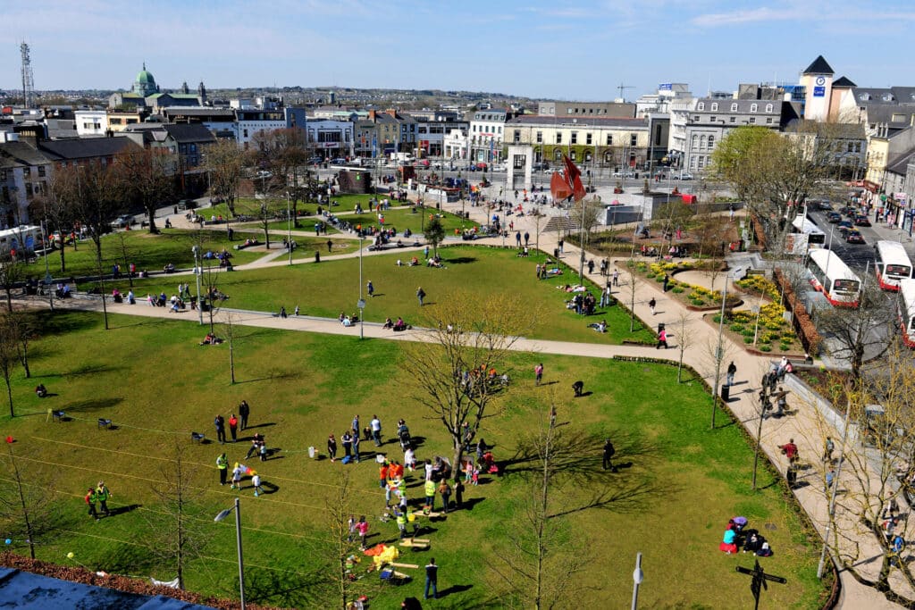 Eyre Square View, Galway City